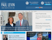 Tablet Screenshot of connecticutinjuryhelp.com